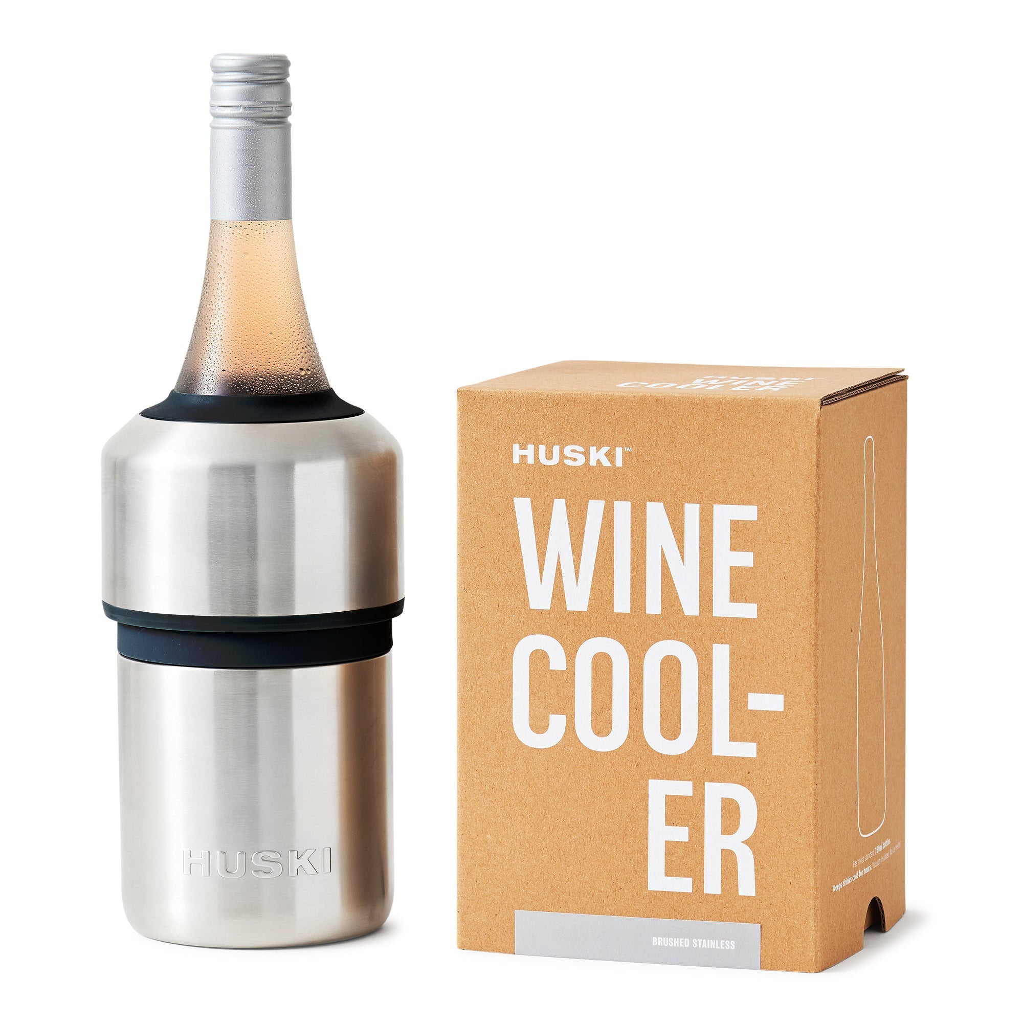 Huski Champagne Cooler + 2 Champagne Flutes